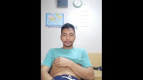 A Can Size Dick  Morning Wood Stroke.