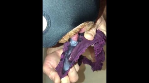 I Found My Wife’s Dirty Panties &Amp; Cleaned Them With A Load Of My Hot Cum And My Mouth